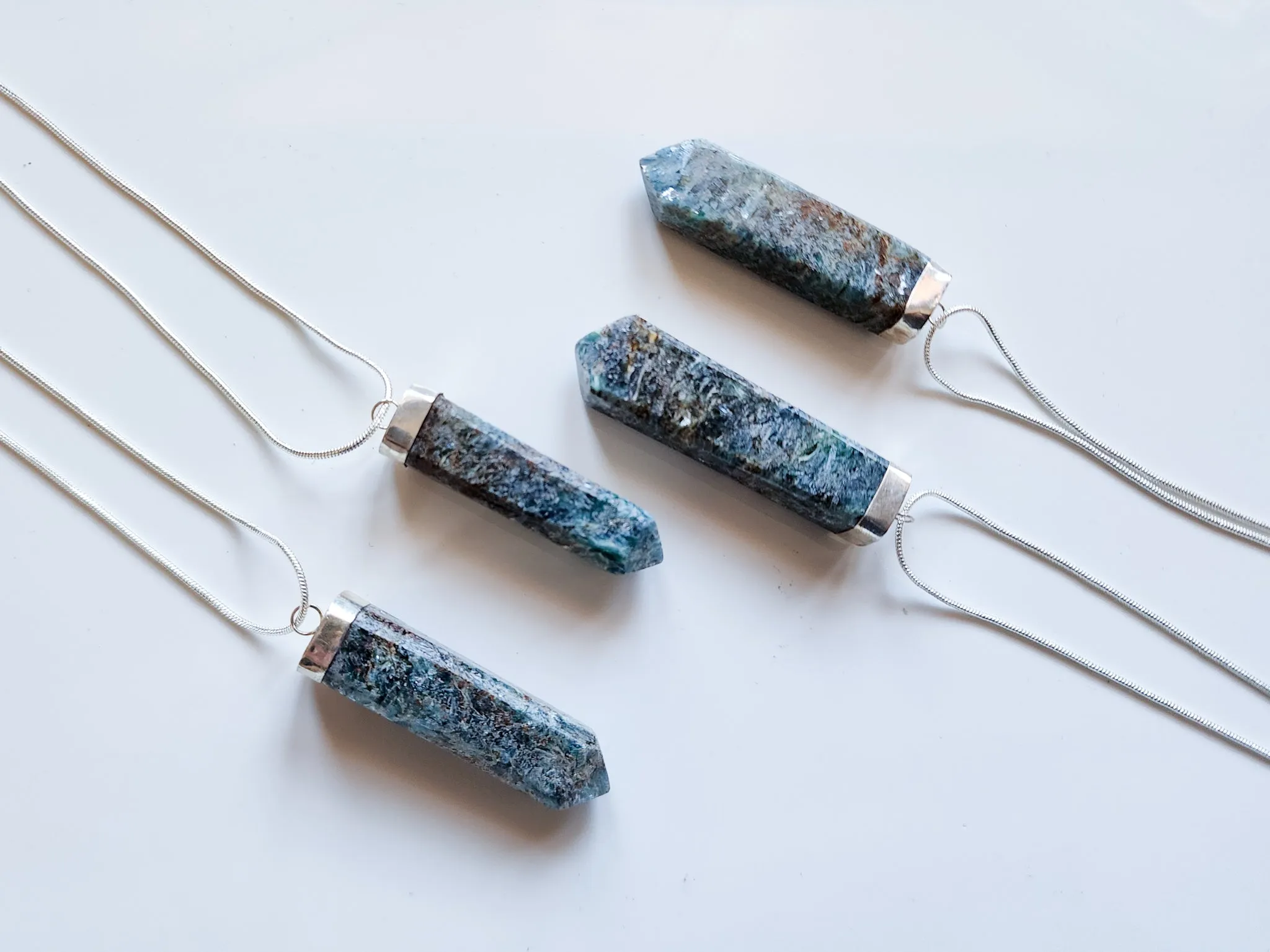 Kyanite Sterling Necklace