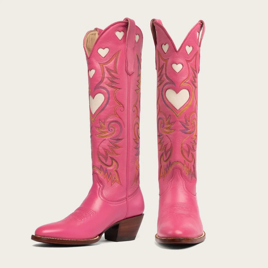 Magenta Heart Boot Limited Edition