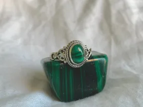 Malachite Melita Ring