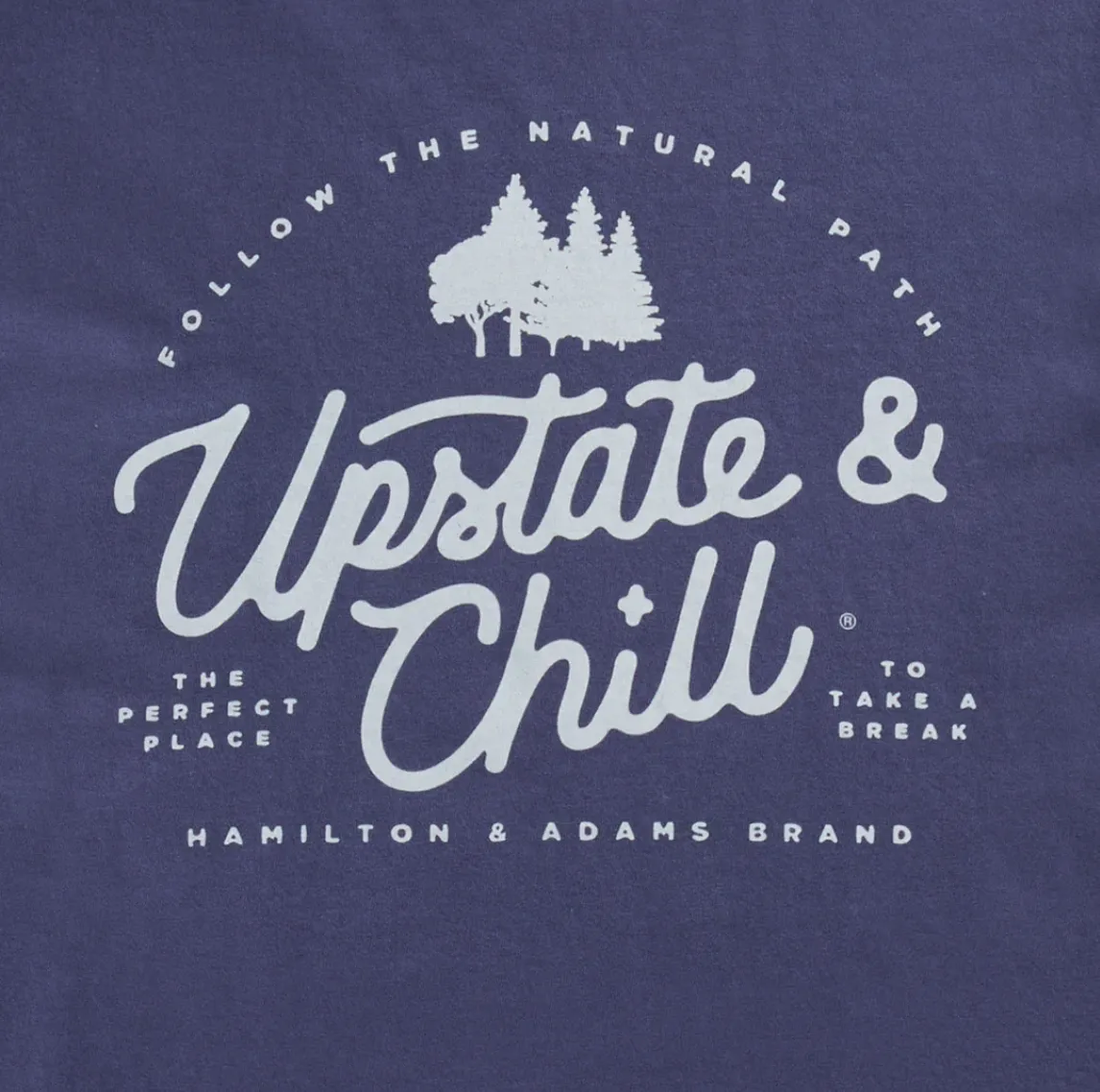 Mens Upstate & Chill Perfect Place T-shirt