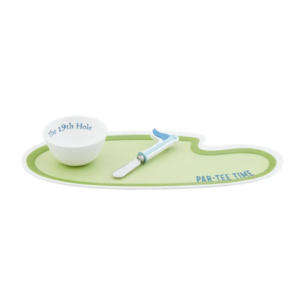 Mud Pie Outdoor Golf Server Set