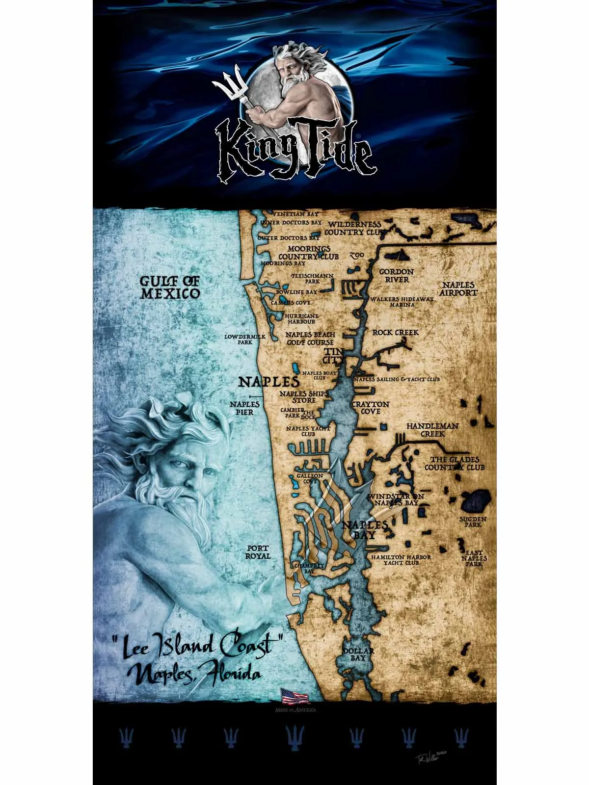 Naples, FL / The King Tide Towel