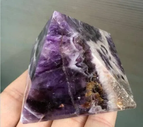 Natural Amethyst Pyramid