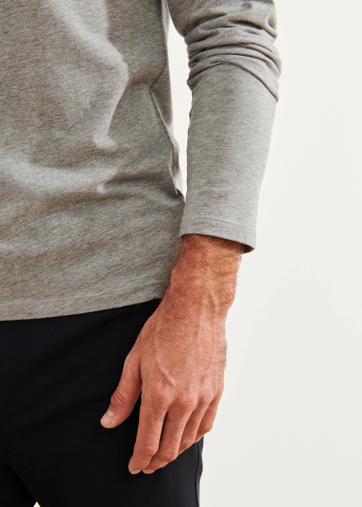 PIMA COTTON STRETCH LONG SLEEVE T-SHIRT