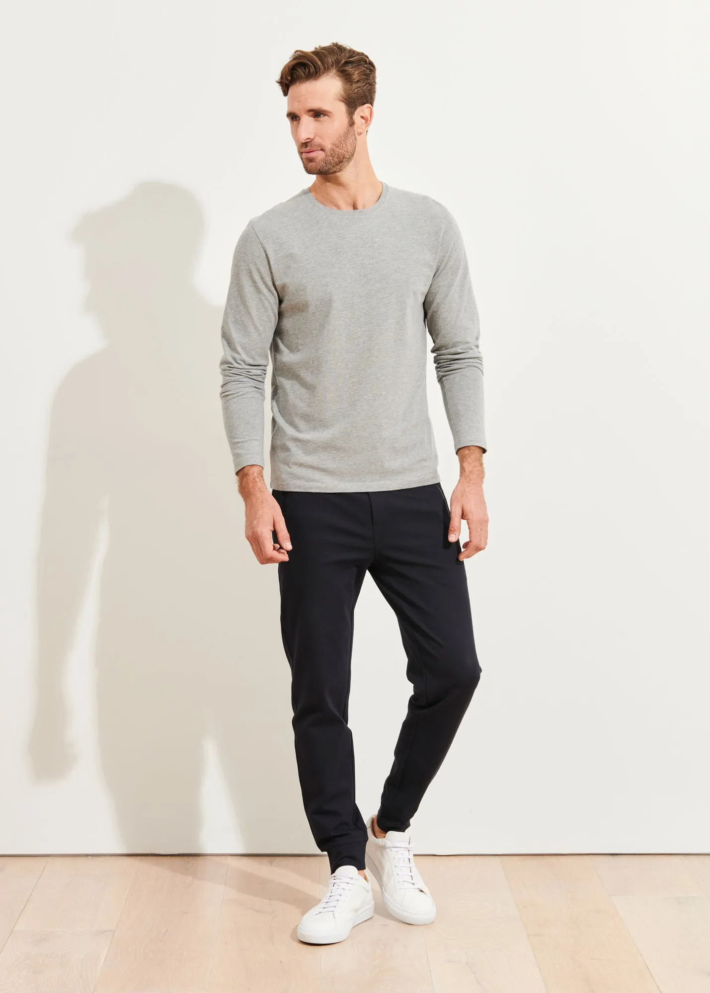 PIMA COTTON STRETCH LONG SLEEVE T-SHIRT