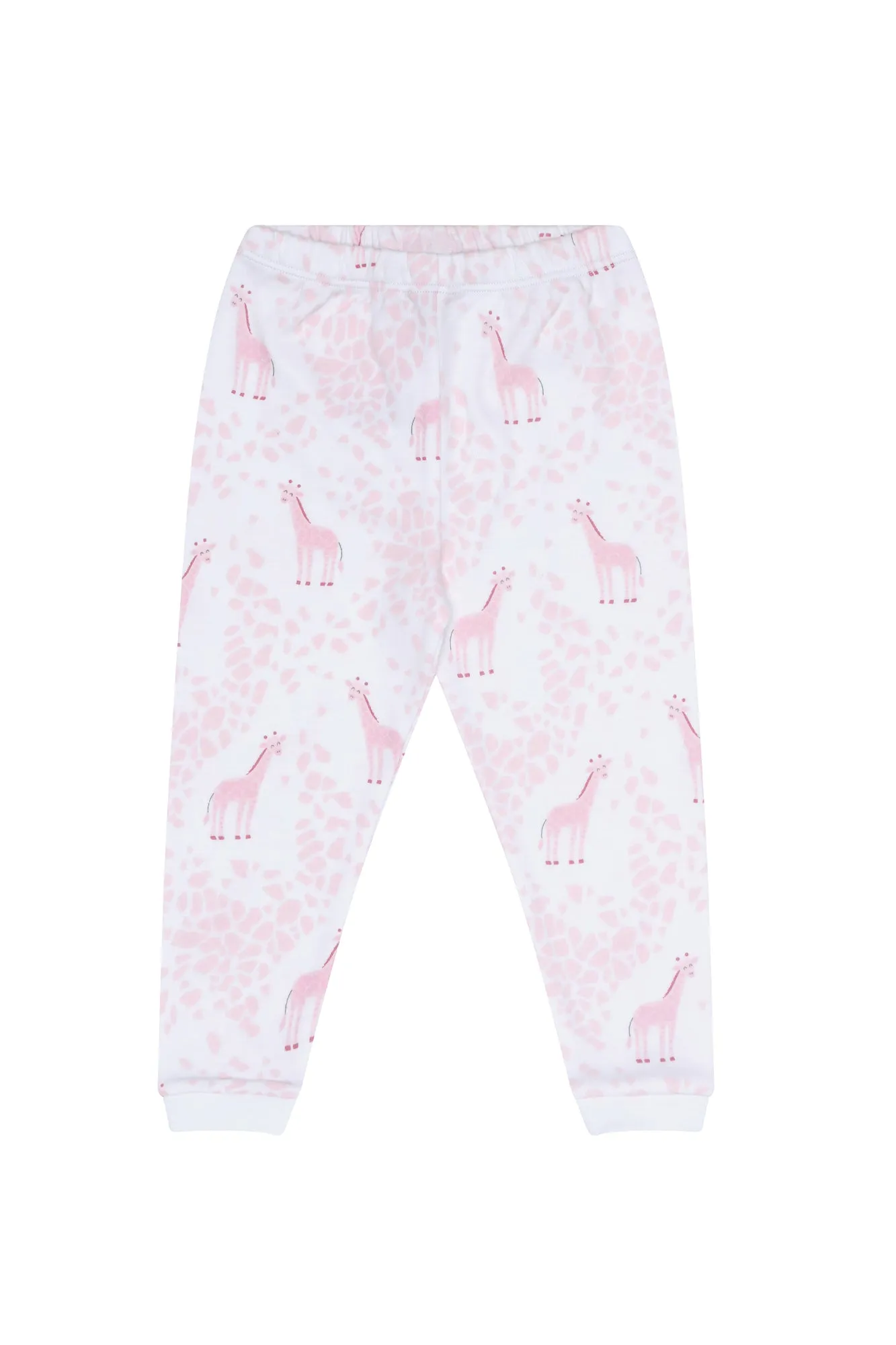 Pink Giraffe Print Pajama