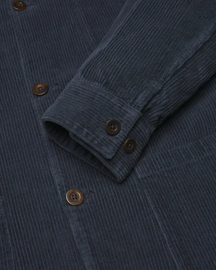 Portuguese Flannel Corduroy Labura Jacket - Blue