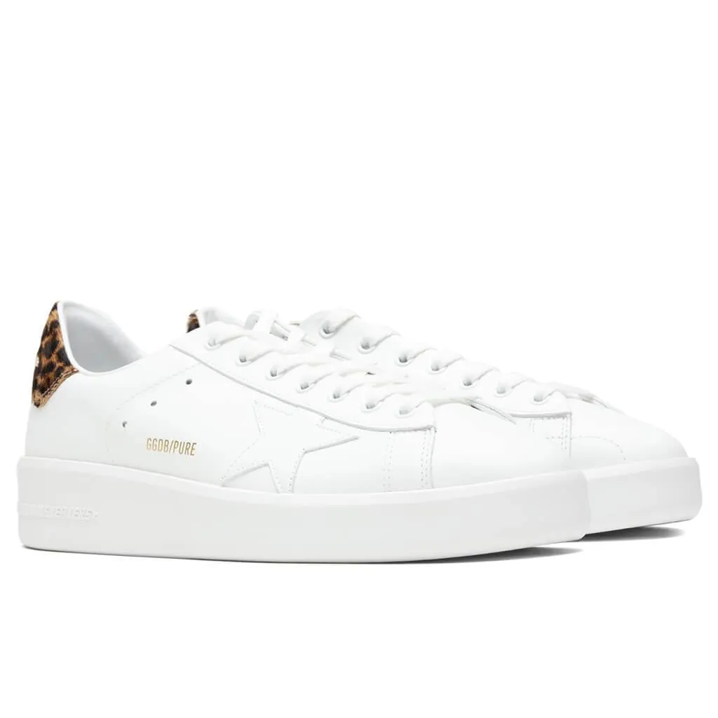 Purestar Sneakers - White/Brown Leo