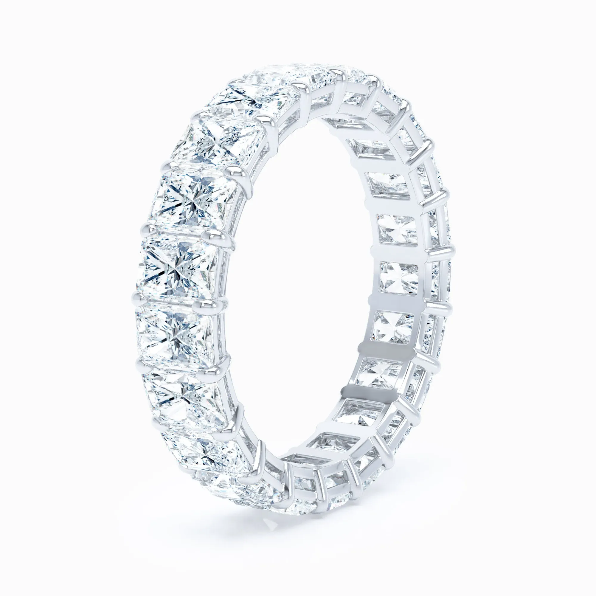 Radiant Shared Prong Wedding Band