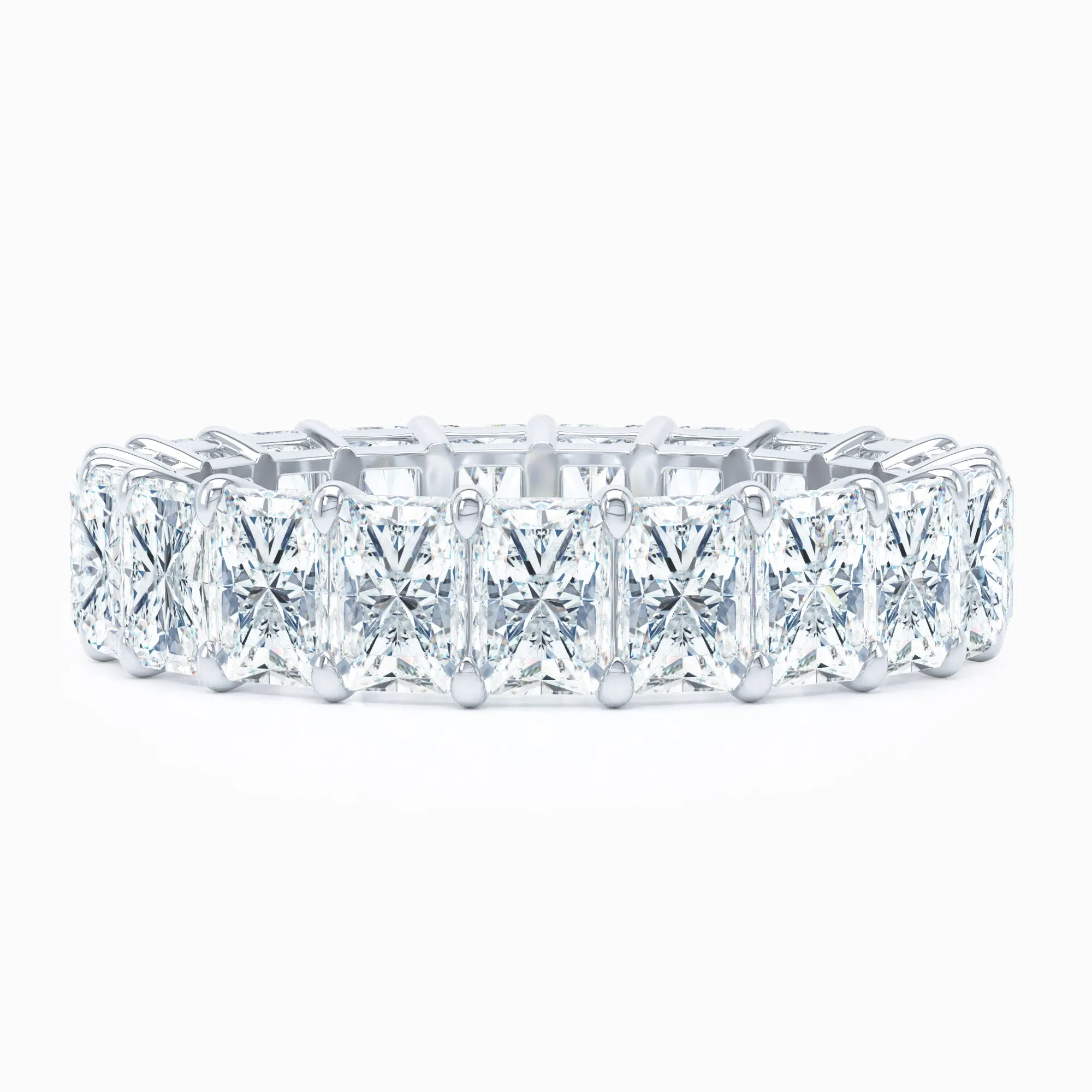 Radiant Shared Prong Wedding Band