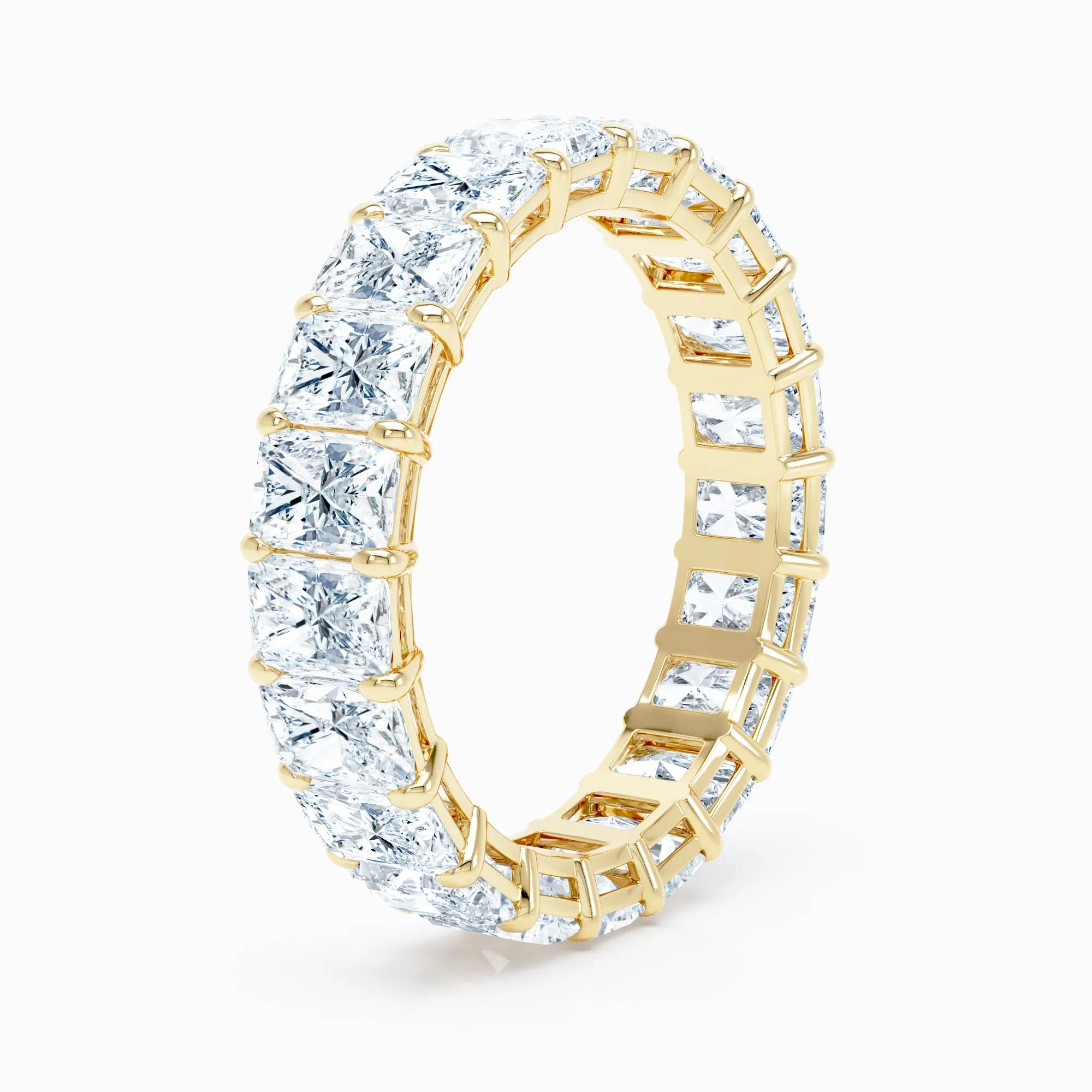 Radiant Shared Prong Wedding Band