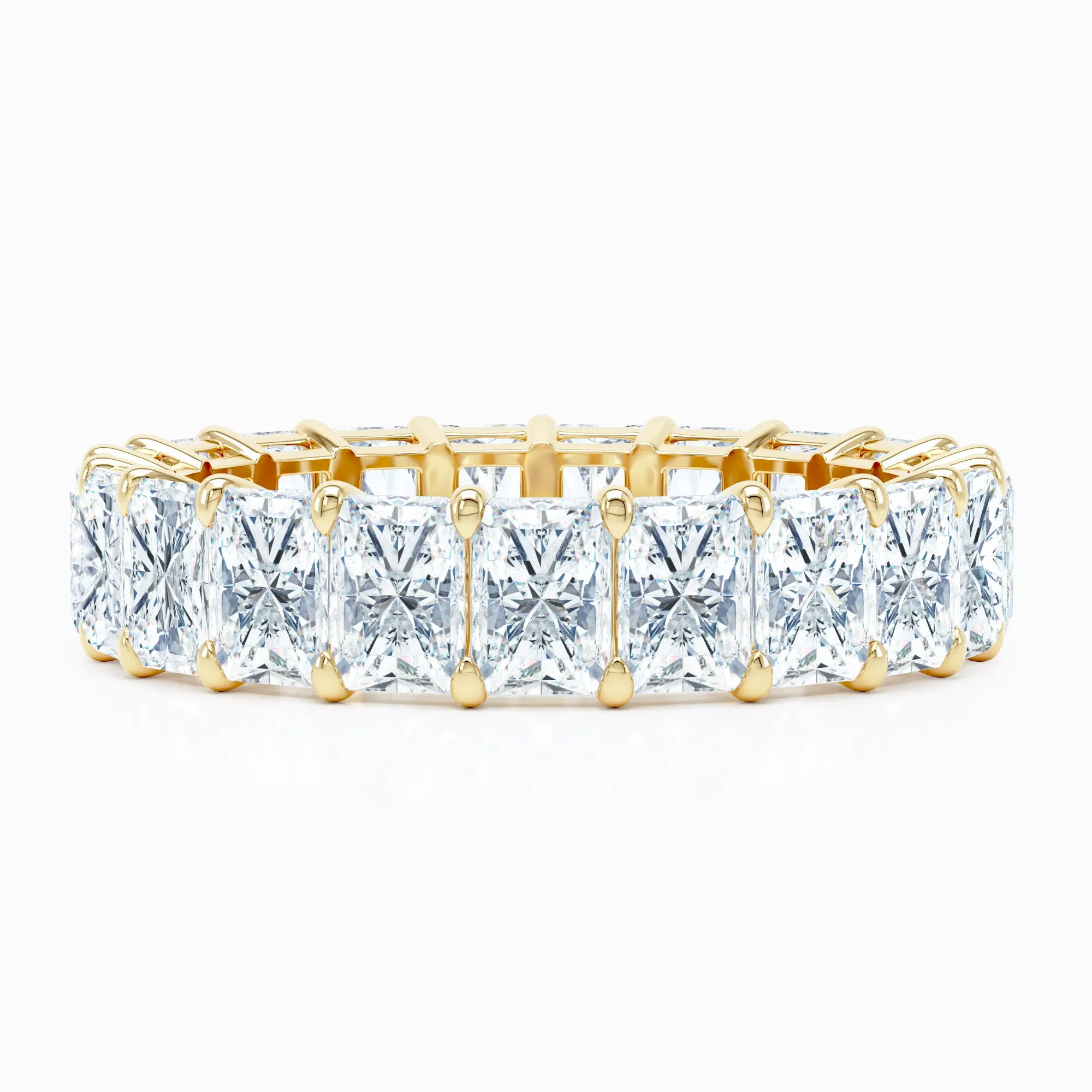 Radiant Shared Prong Wedding Band