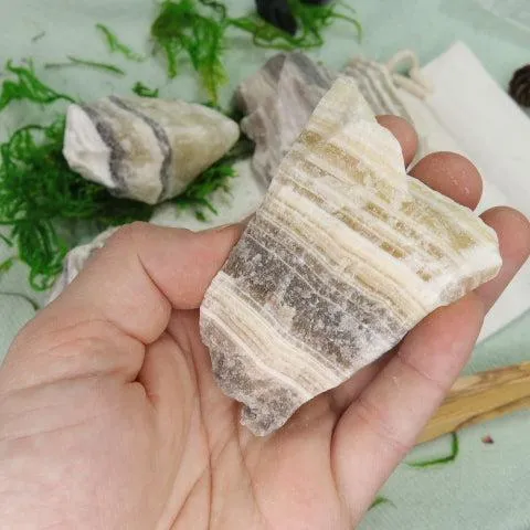 Raw Zebra Calcite ~One Pound~ Cleanse the Energy Body