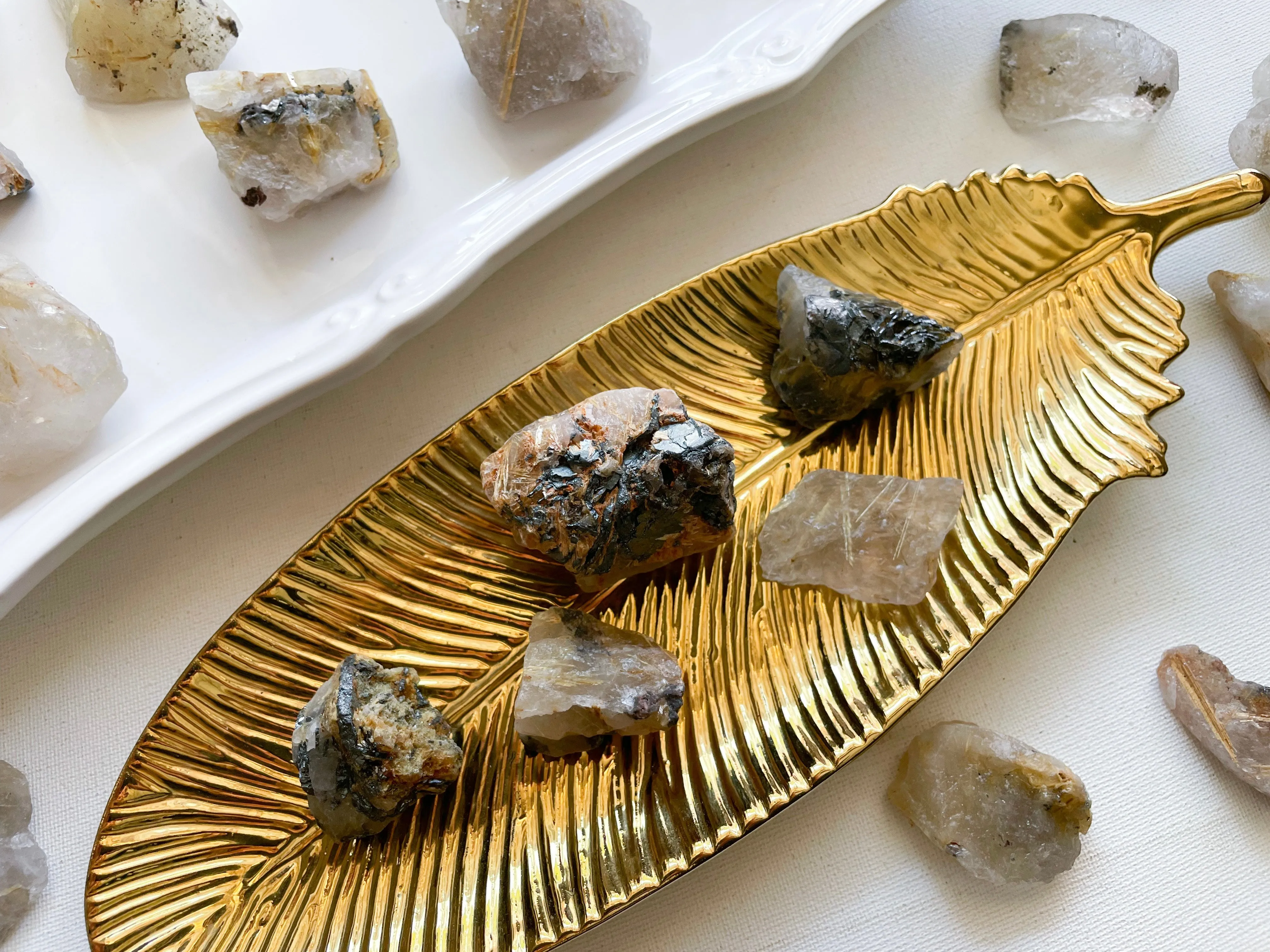 Rutilated Quartz Raw || Brazil