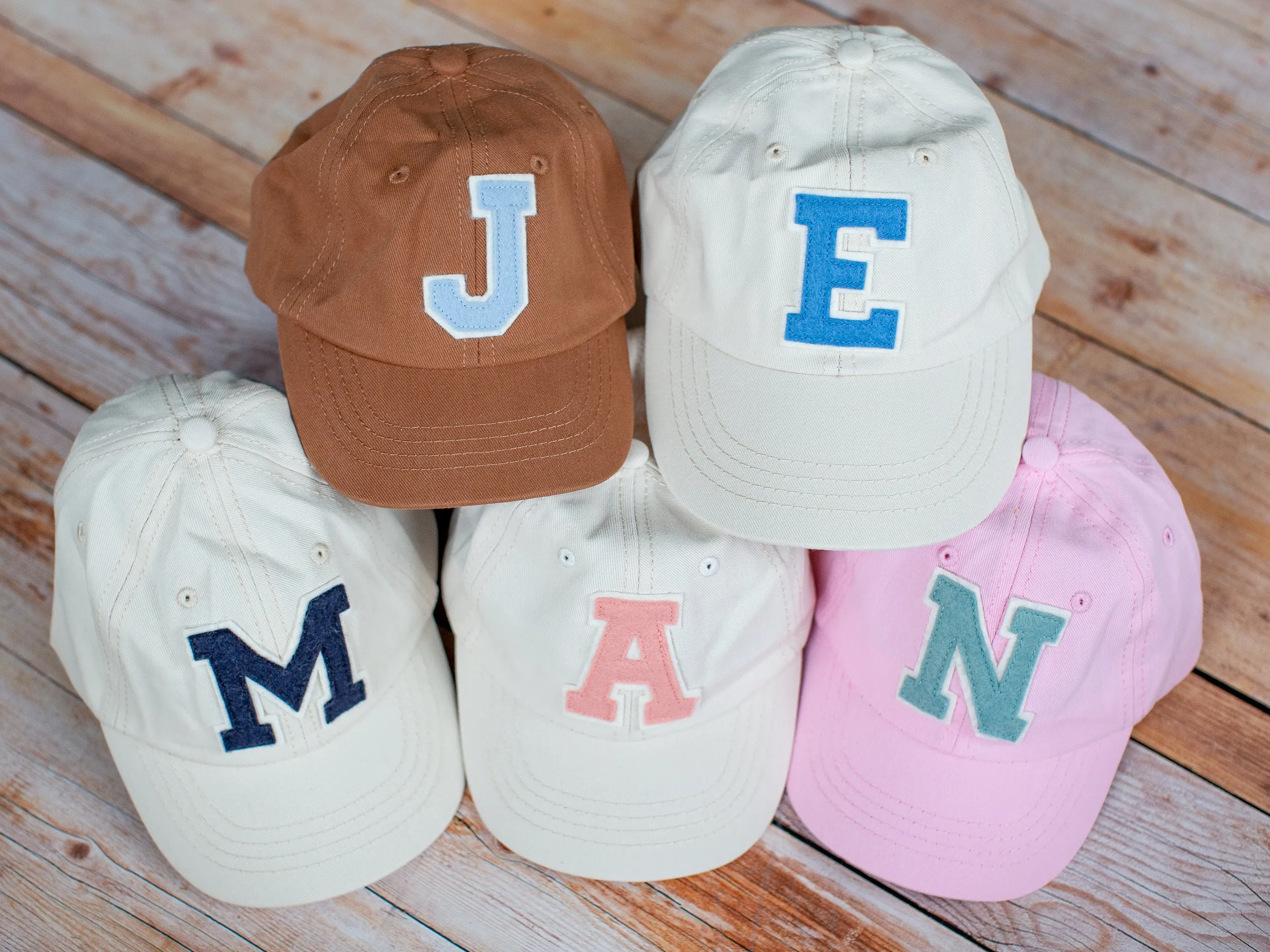 Toddler & Kids Custom Initial Hat