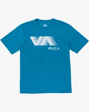 VA RVCA Blur Tee - Teal