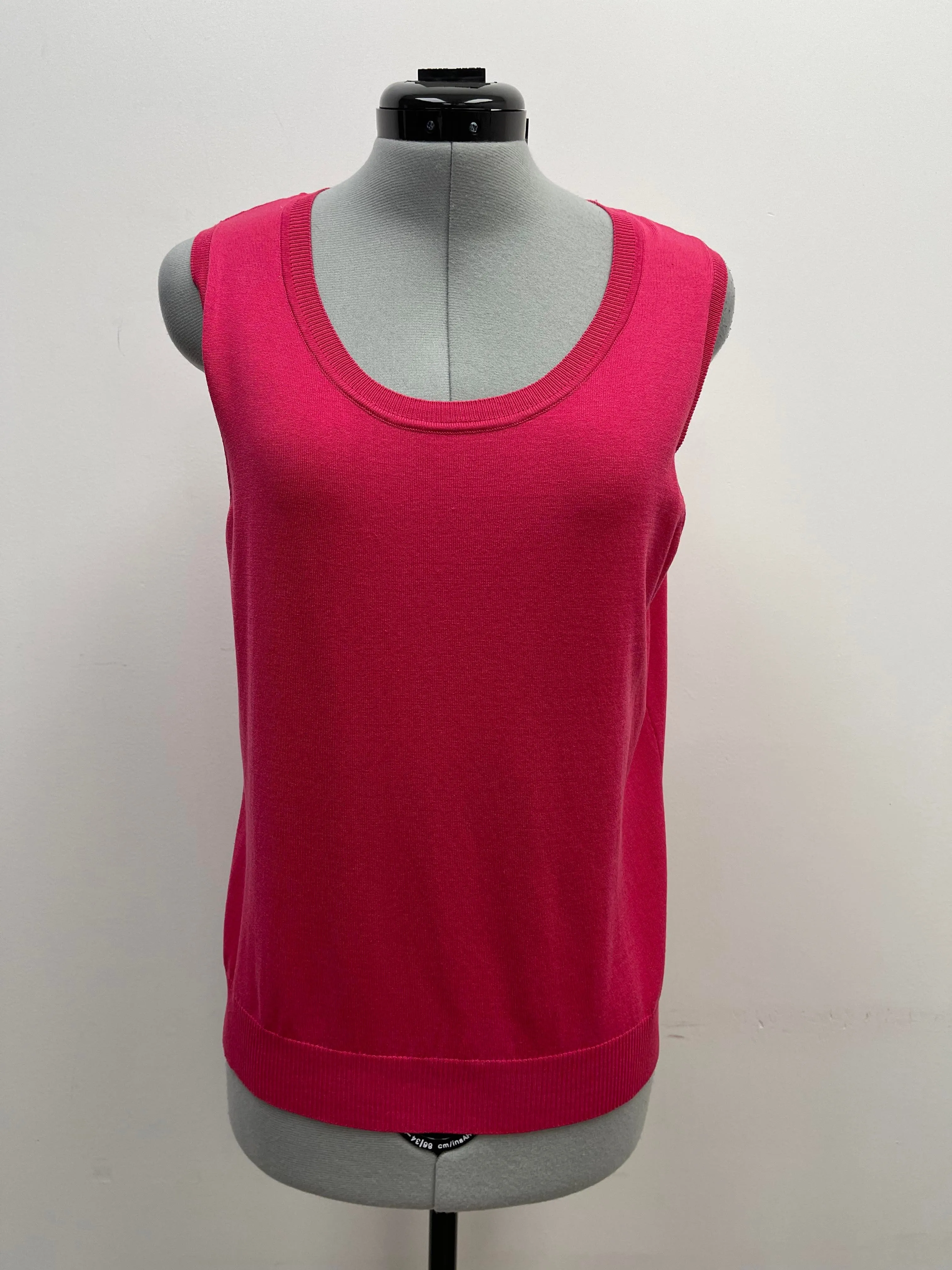 Women's August Silk Sleeveless Top, Large