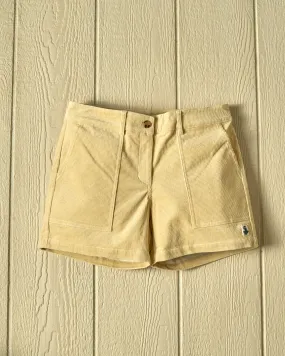 Women's Malibu Corduroy Short in Straw