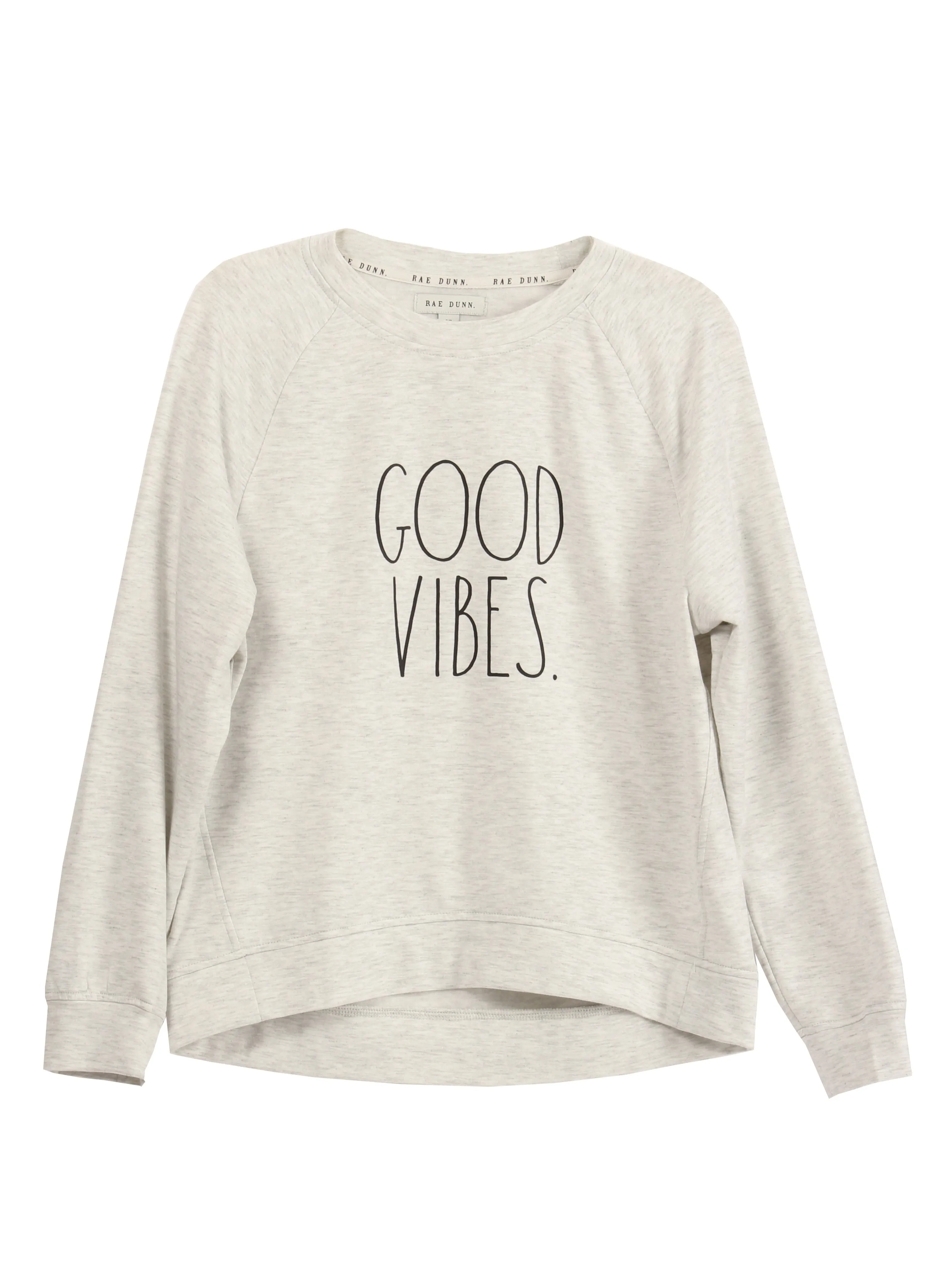 Women's "GOOD VIBES" Studio Raglan Sweatshirt