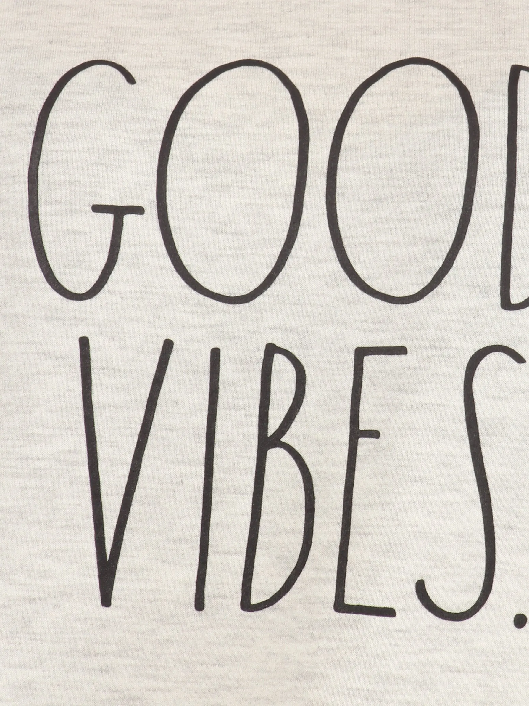 Women's "GOOD VIBES" Studio Raglan Sweatshirt