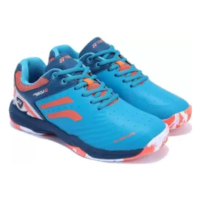 Yonex Akayu Super 6 Badminton Shoe | Midnight Turquoise/Crystal Teal/Fire