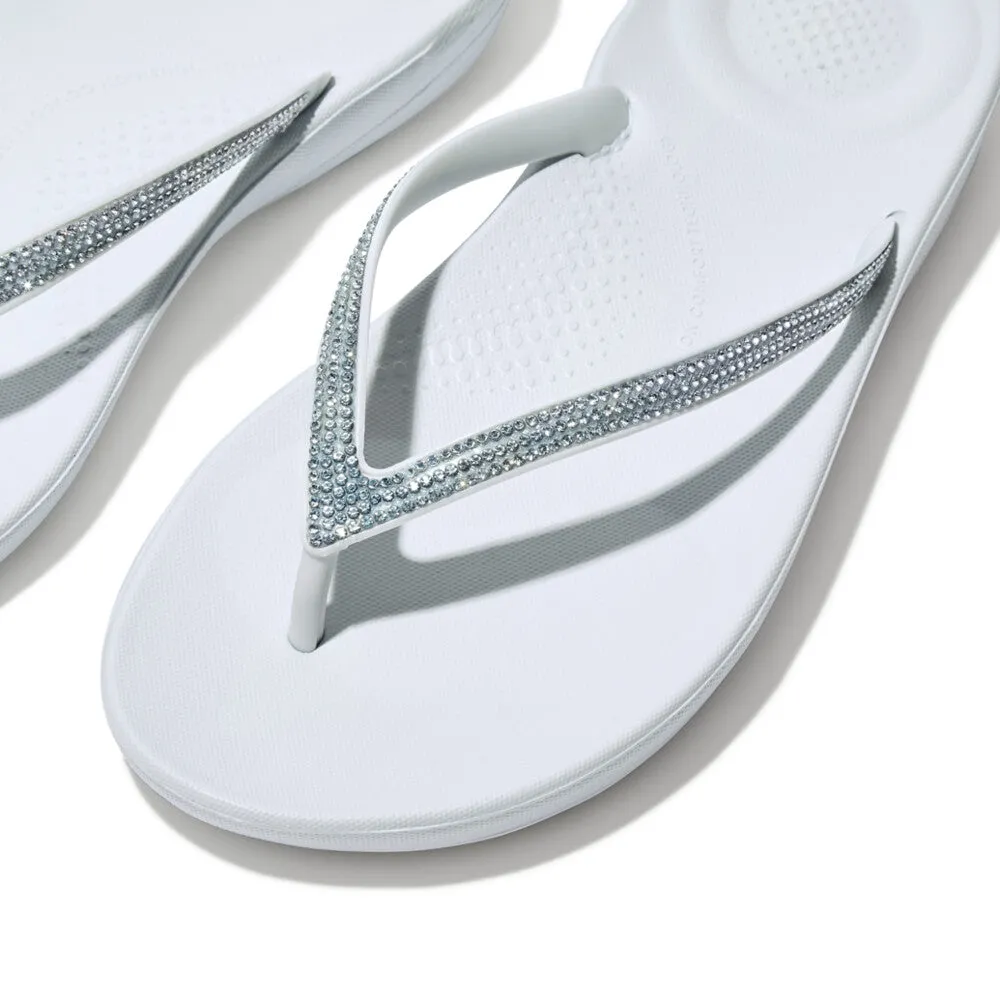 รองเท้าแตะแบบหูหนีบ ผู้หญิง รุ่น IQUSHION OMBRÉ-SPARKLE FLIP-FLOPS